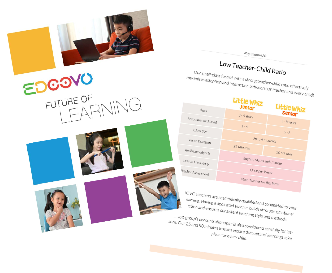 EDOOVO Award-Winning Online Enrichment Classes for Kids | Download Brochure